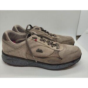 Joya Ortholite Women's 9 Comfort Walking Sneakers Tina Chocolate Chip Leather
